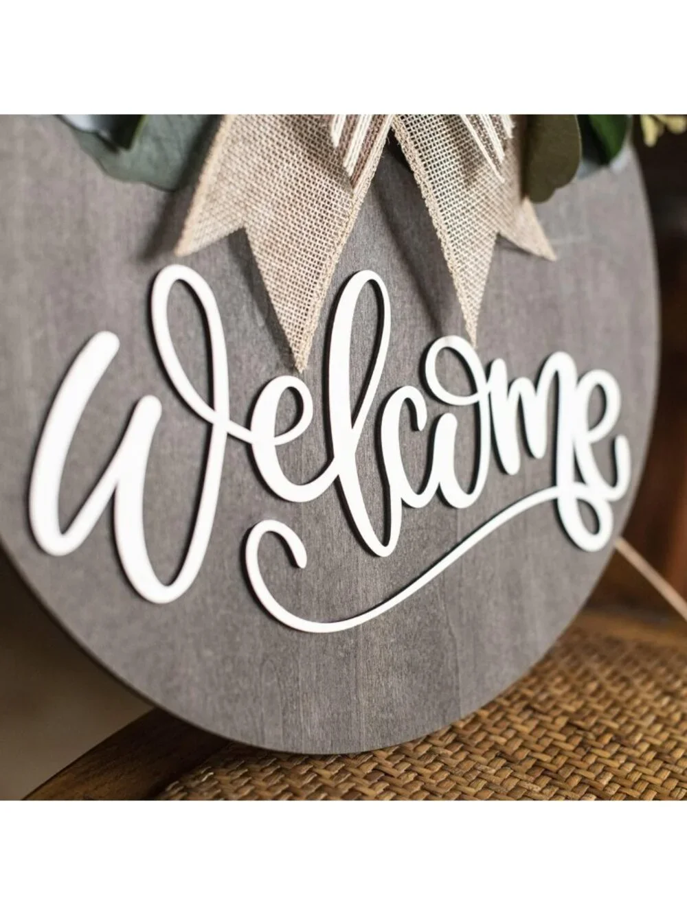 Seasonal Welcome Sign for Front Door - 12